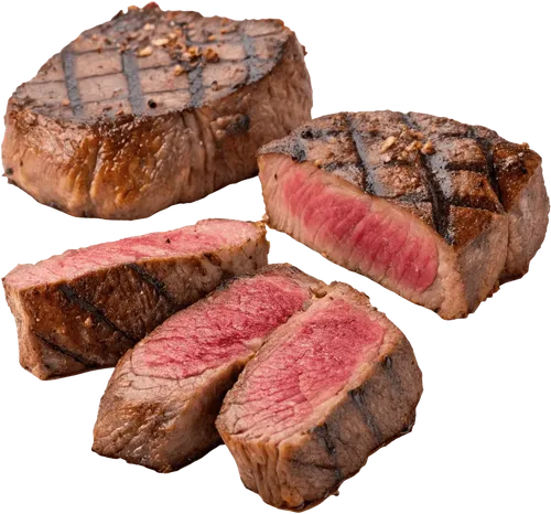 多块牛排