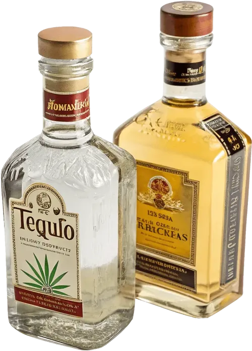2瓶龙舌兰酒