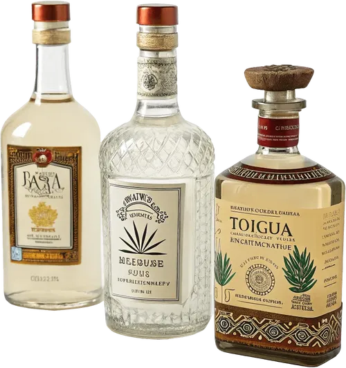3瓶龙舌兰酒