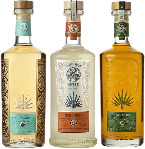 3瓶龙舌兰酒