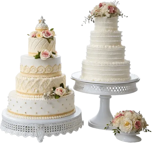 2个婚礼蛋糕