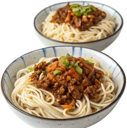 2碗炸酱面