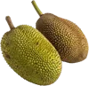 2个菠萝蜜