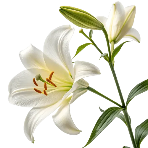 一束百合花