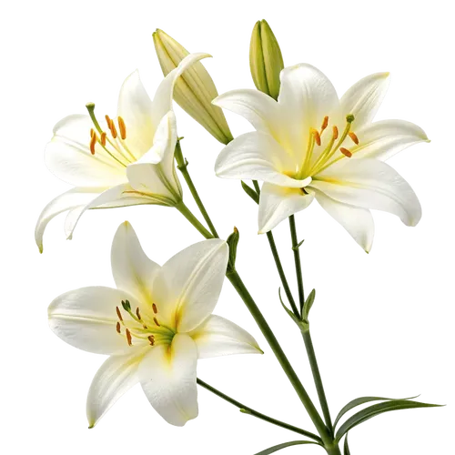 一束百合花
