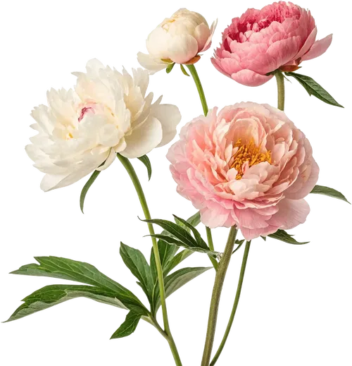 一束牡丹花