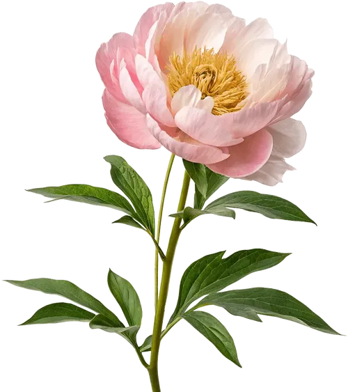 一支牡丹花