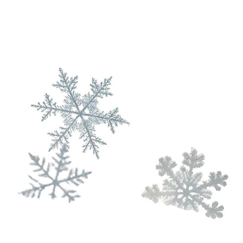 3片雪花