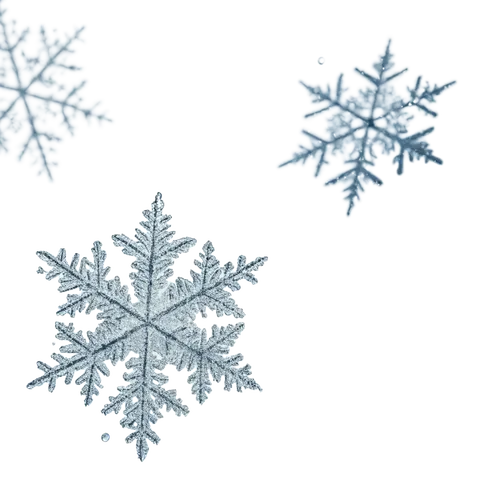 3片雪花