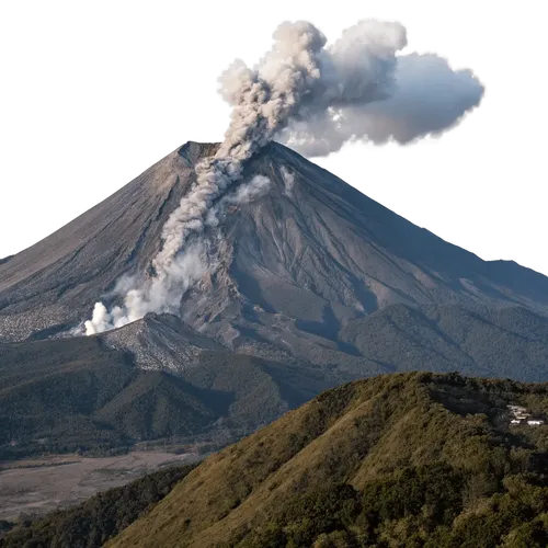 1座火山