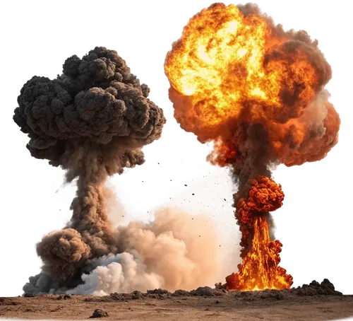 2处爆炸