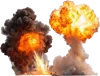 2处爆炸