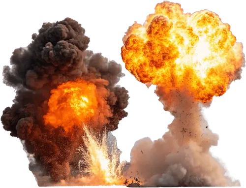 2处爆炸