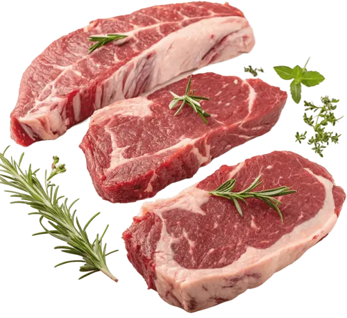 3块牛肉
