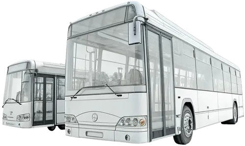 2辆公共汽车