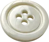 白色的纽扣