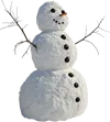 1个雪人