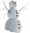 1个雪人