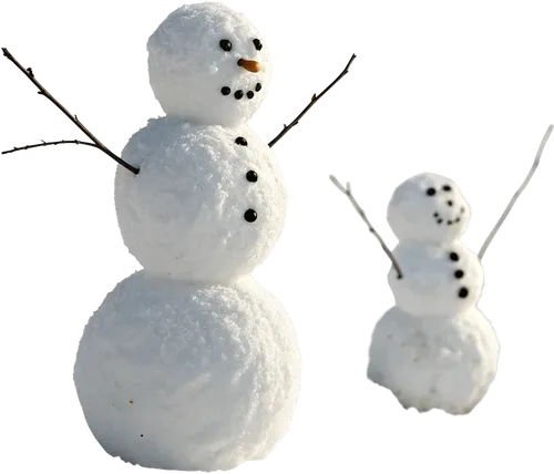 2个雪人