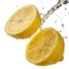 新鲜的柠檬水果汁