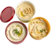 3碗鹰嘴豆泥