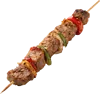 1串烤肉串