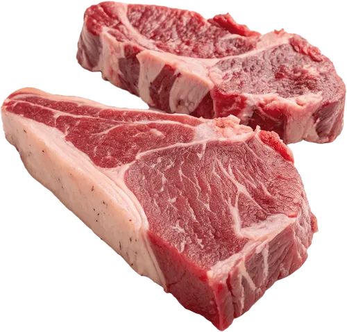2块新鲜的肉